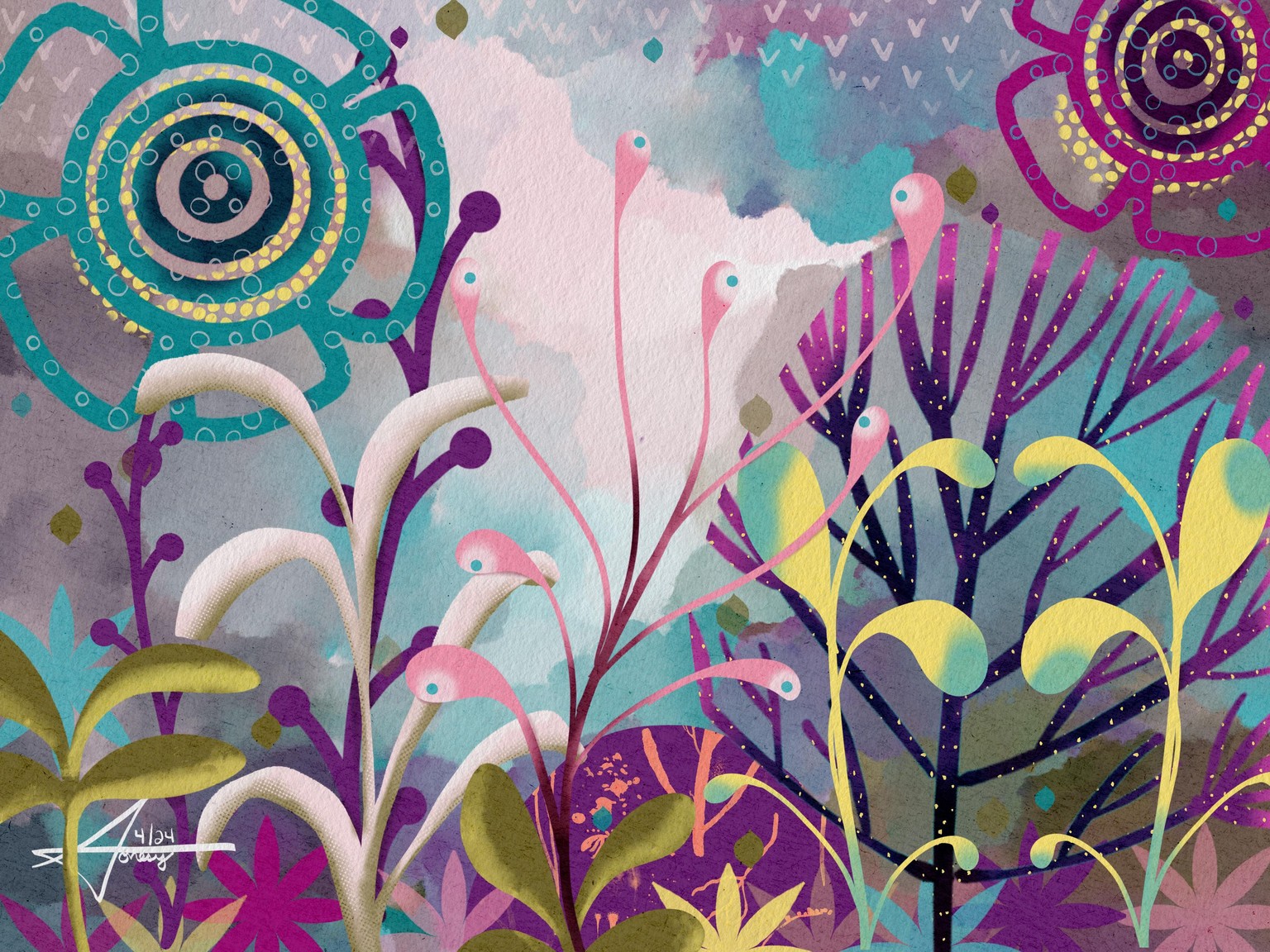 Fantasy Garden - image 1 - student project