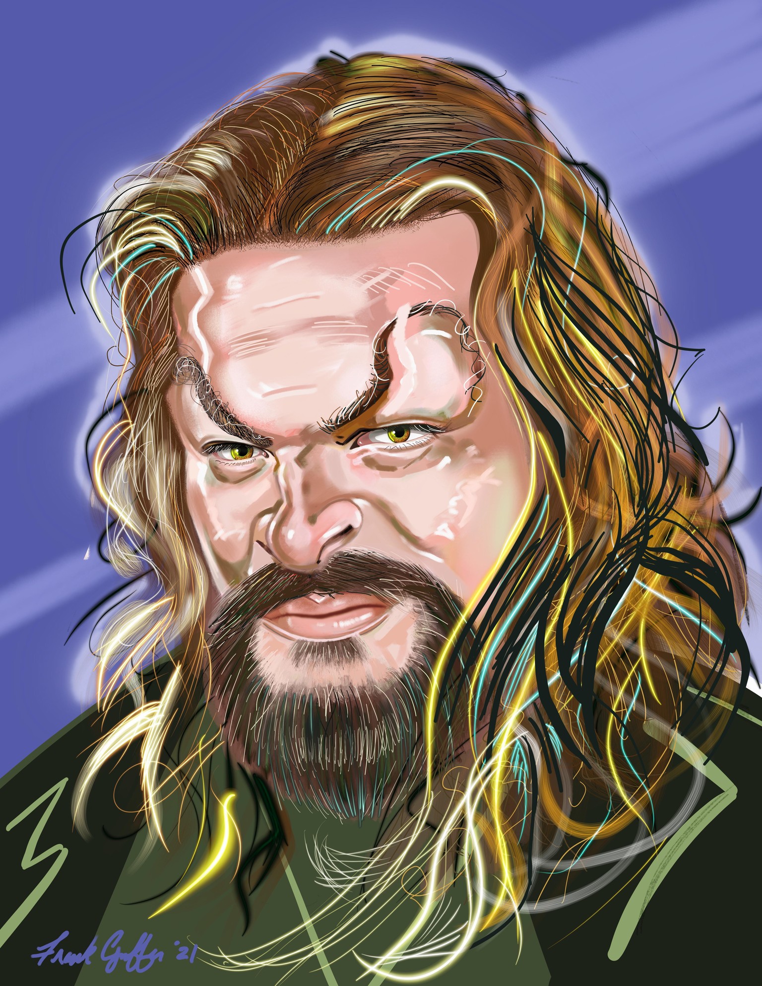 Here is a 2nd Attempt - Henry Cavill - my first attempt was Jason Momoa - image 2 - student project