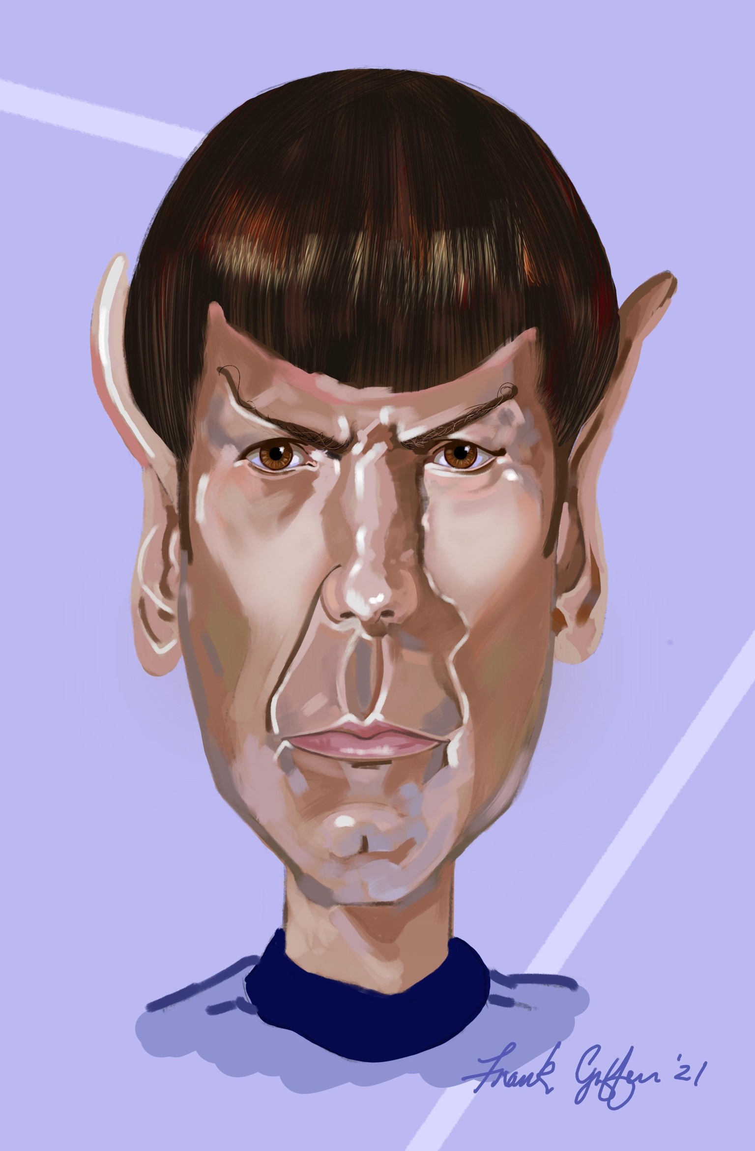The New Captain Pike with the old Spock as first project - image 2 - student project