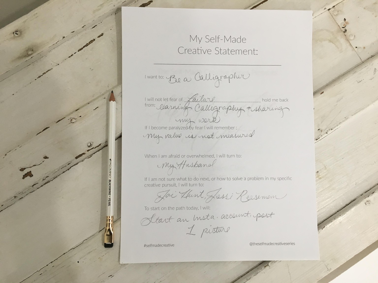 Sample Project: I want to be a Calligrapher! - image 3 - student project