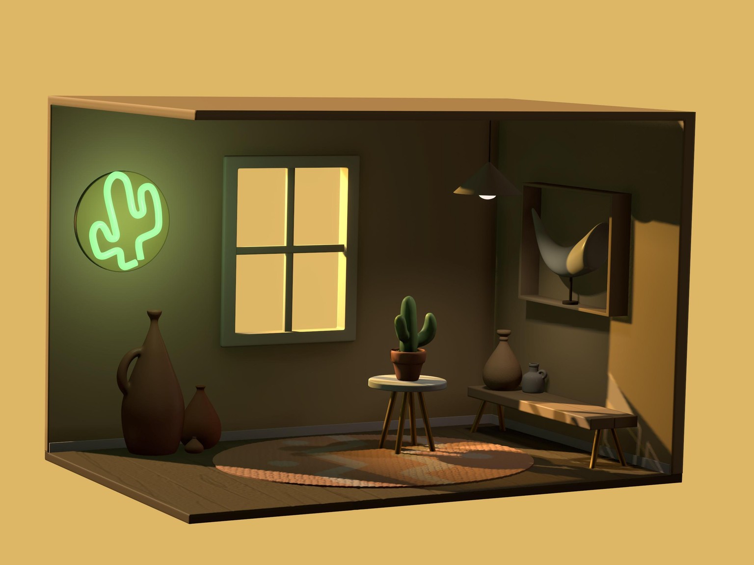 The Cactus Room - image 1 - student project