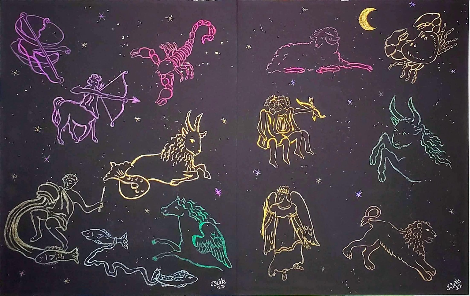 I am. Zodiac galaxy - image 1 - student project