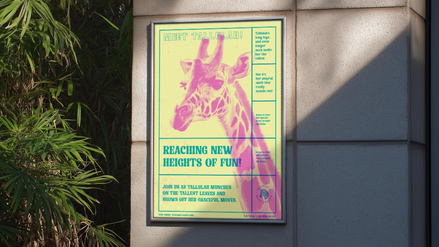 Screen Print Poster Effect - Zoo Characters - image 4 - student project