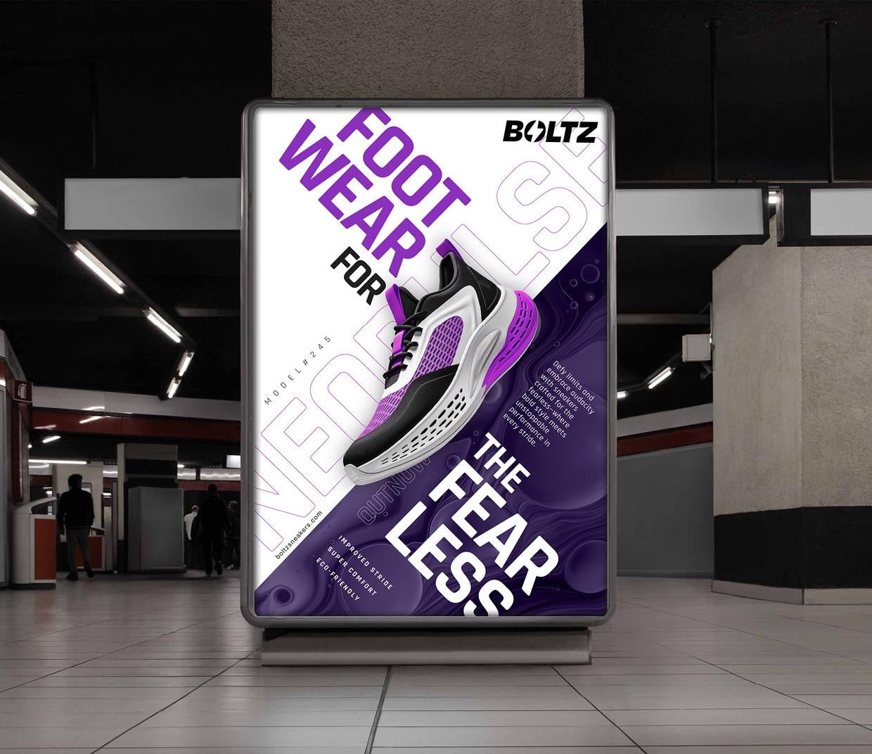 Boltz - Sneaker Posters - image 3 - student project