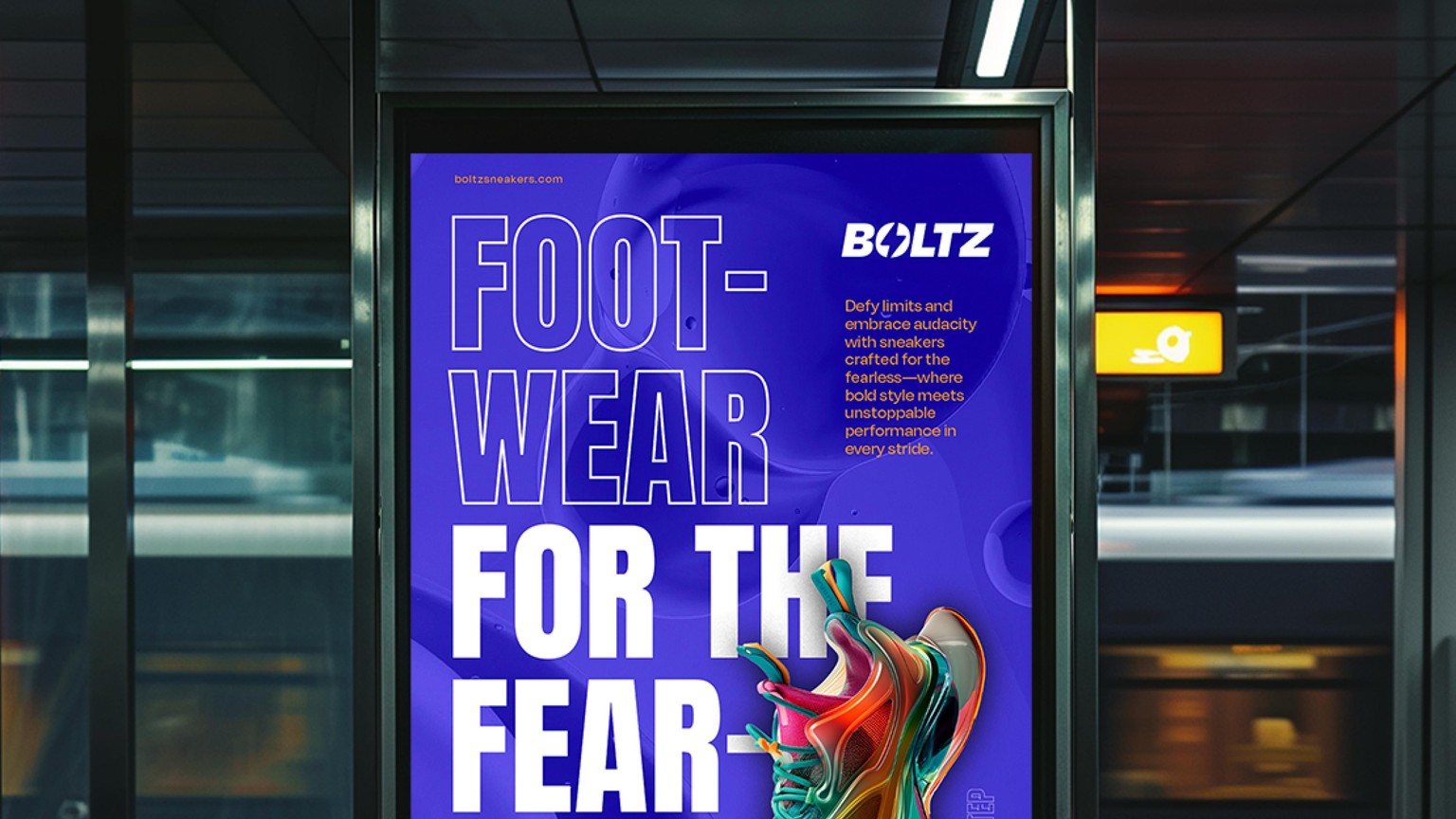 Boltz - Sneaker Posters - image 7 - student project