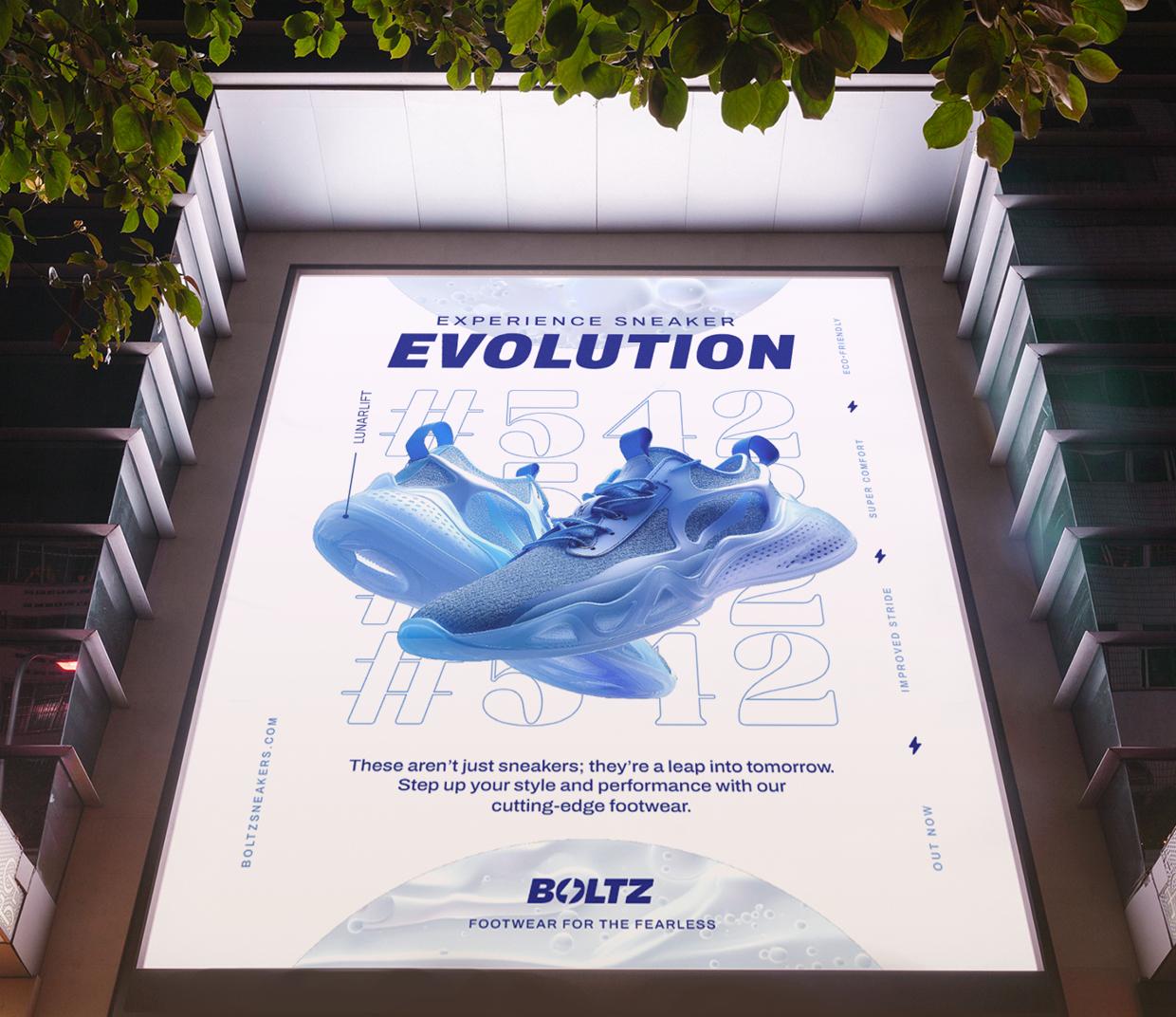 Boltz - Sneaker Posters - image 6 - student project