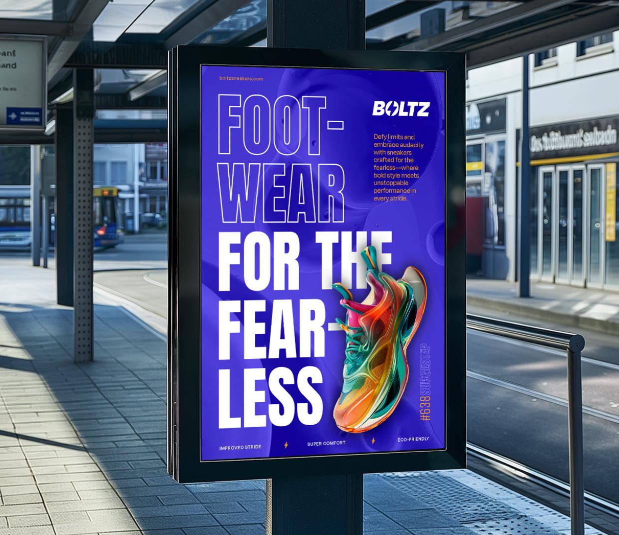 Boltz - Sneaker Posters - image 10 - student project