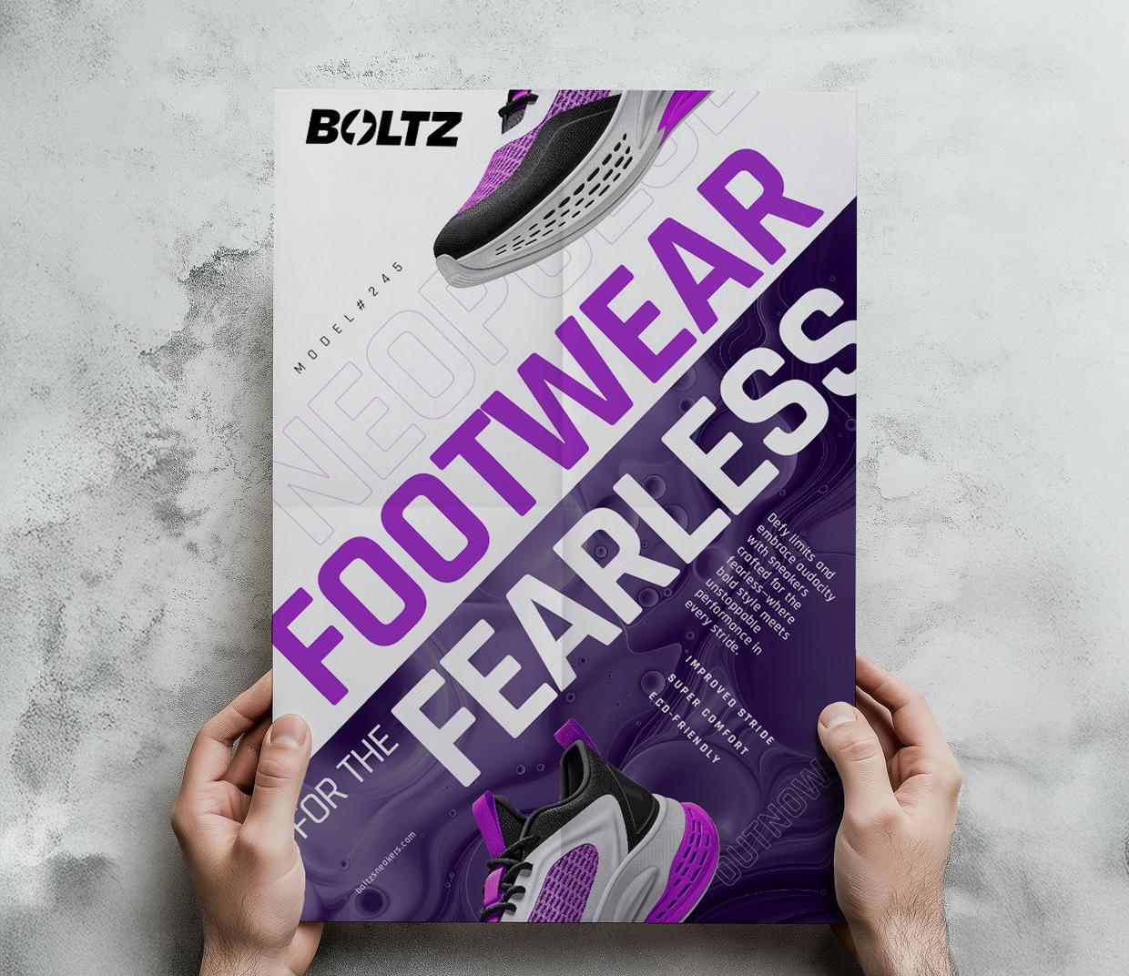 Boltz - Sneaker Posters - image 2 - student project