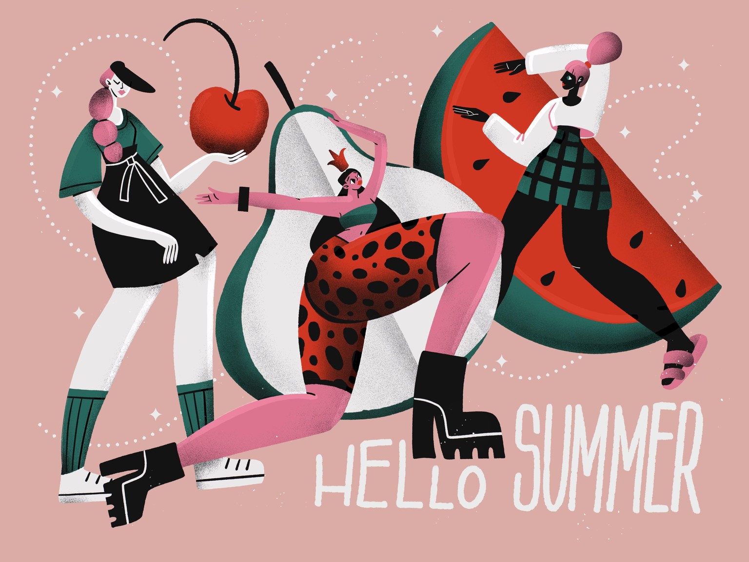 Summer dancers - image 1 - student project