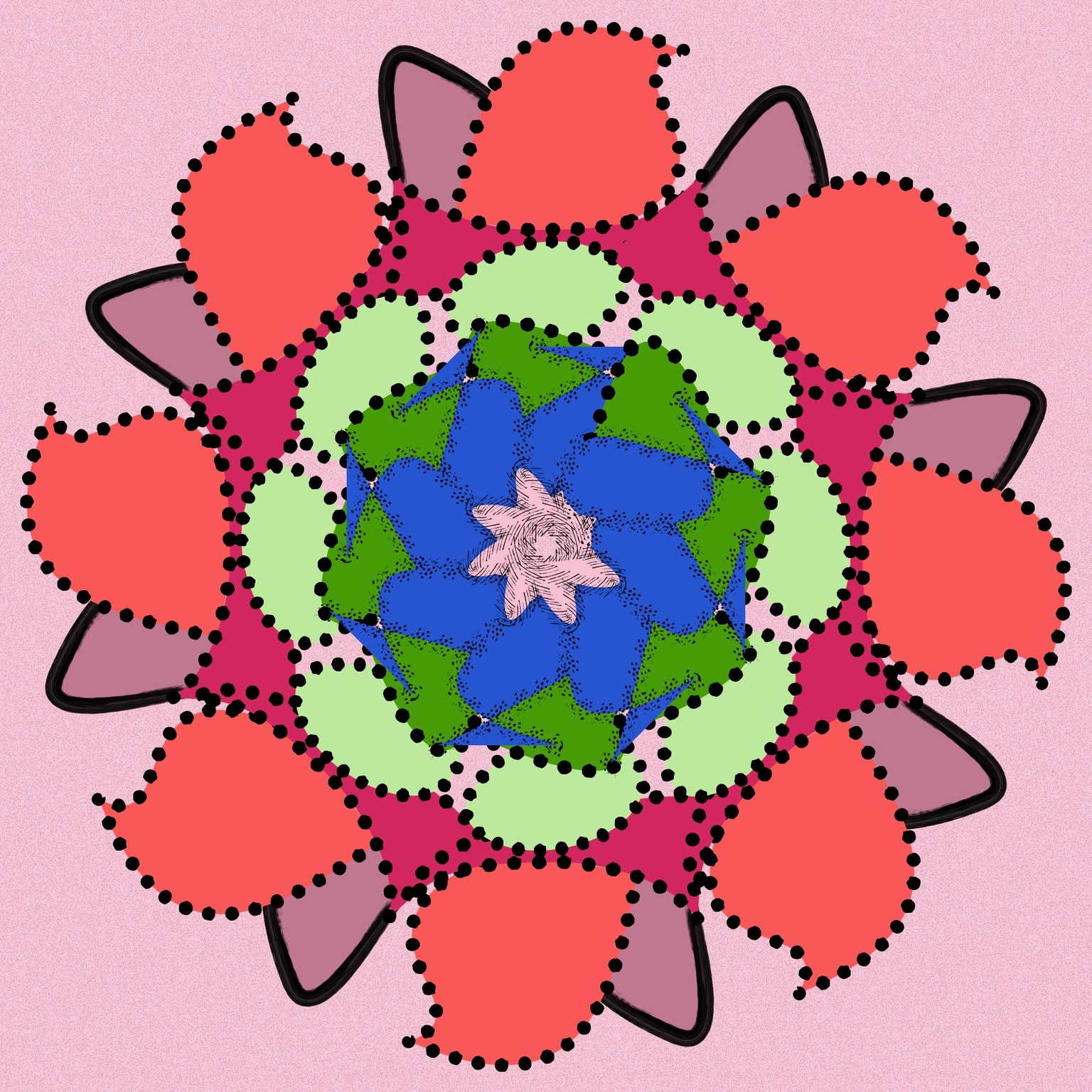 Dots Dancing - image 1 - student project