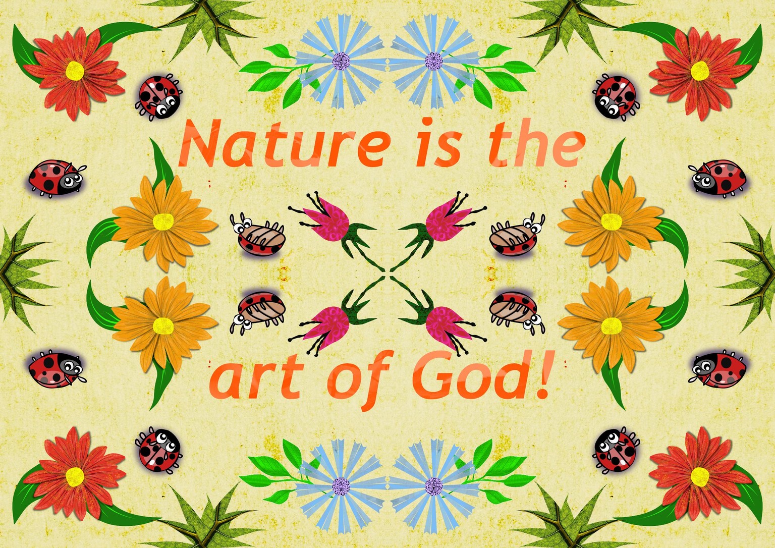 God is the perfect artist! - image 1 - student project