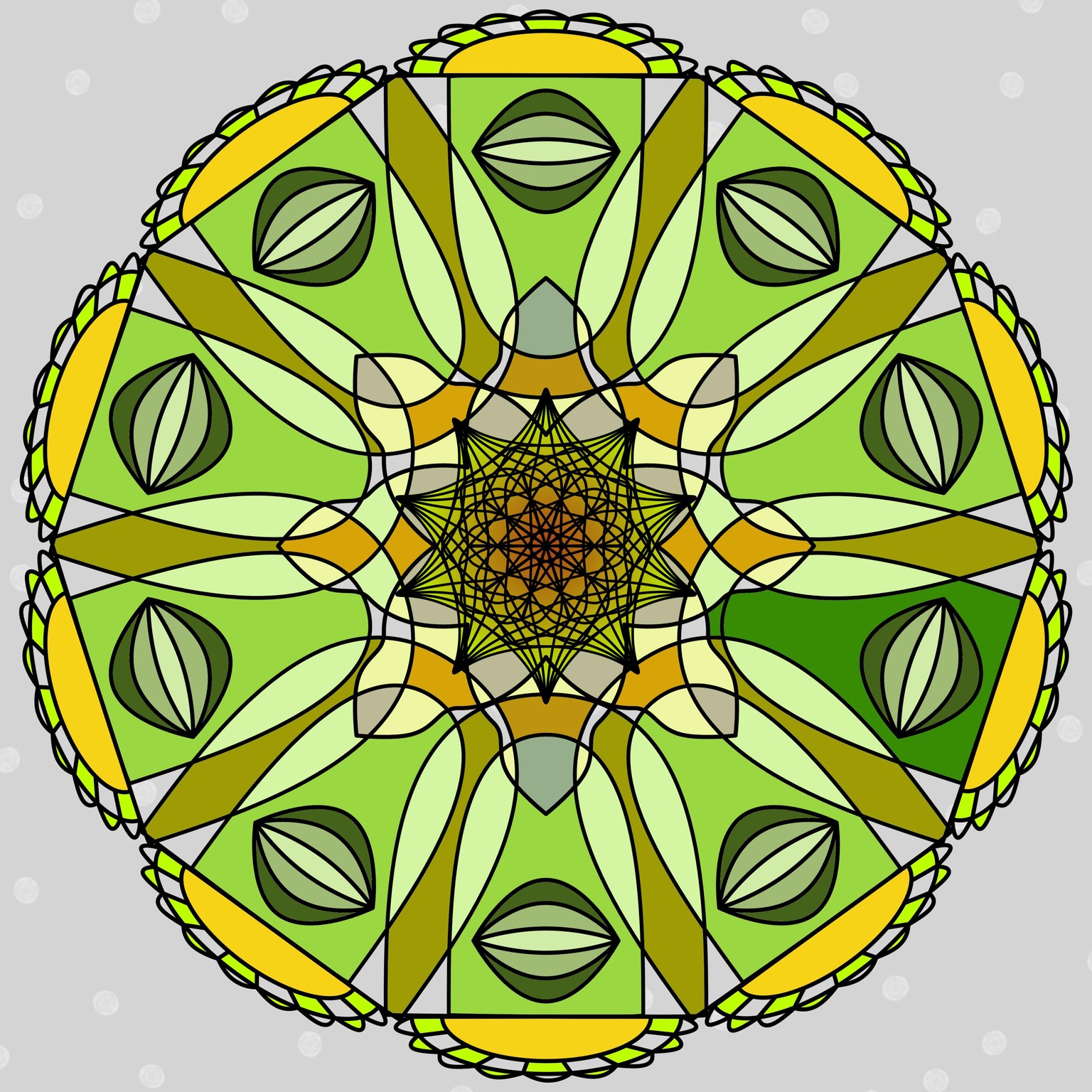 Many Mandalas - image 2 - student project
