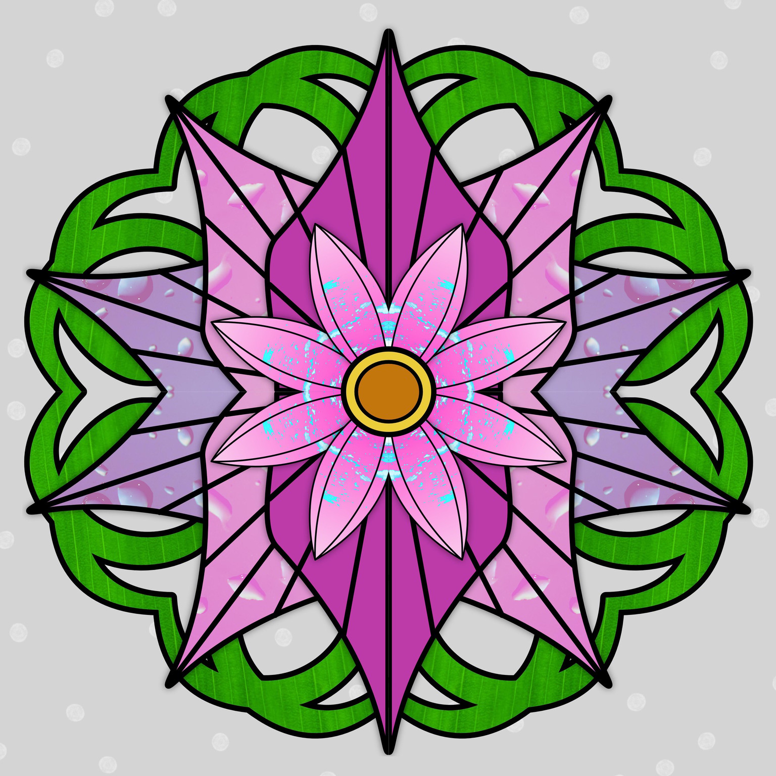 Many Mandalas - image 1 - student project
