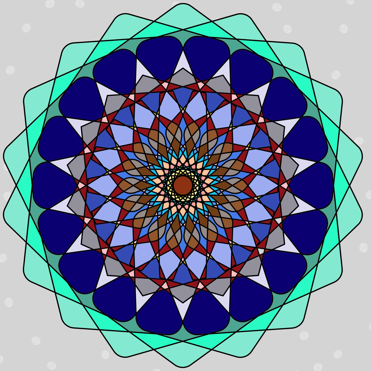 Many Mandalas - image 4 - student project