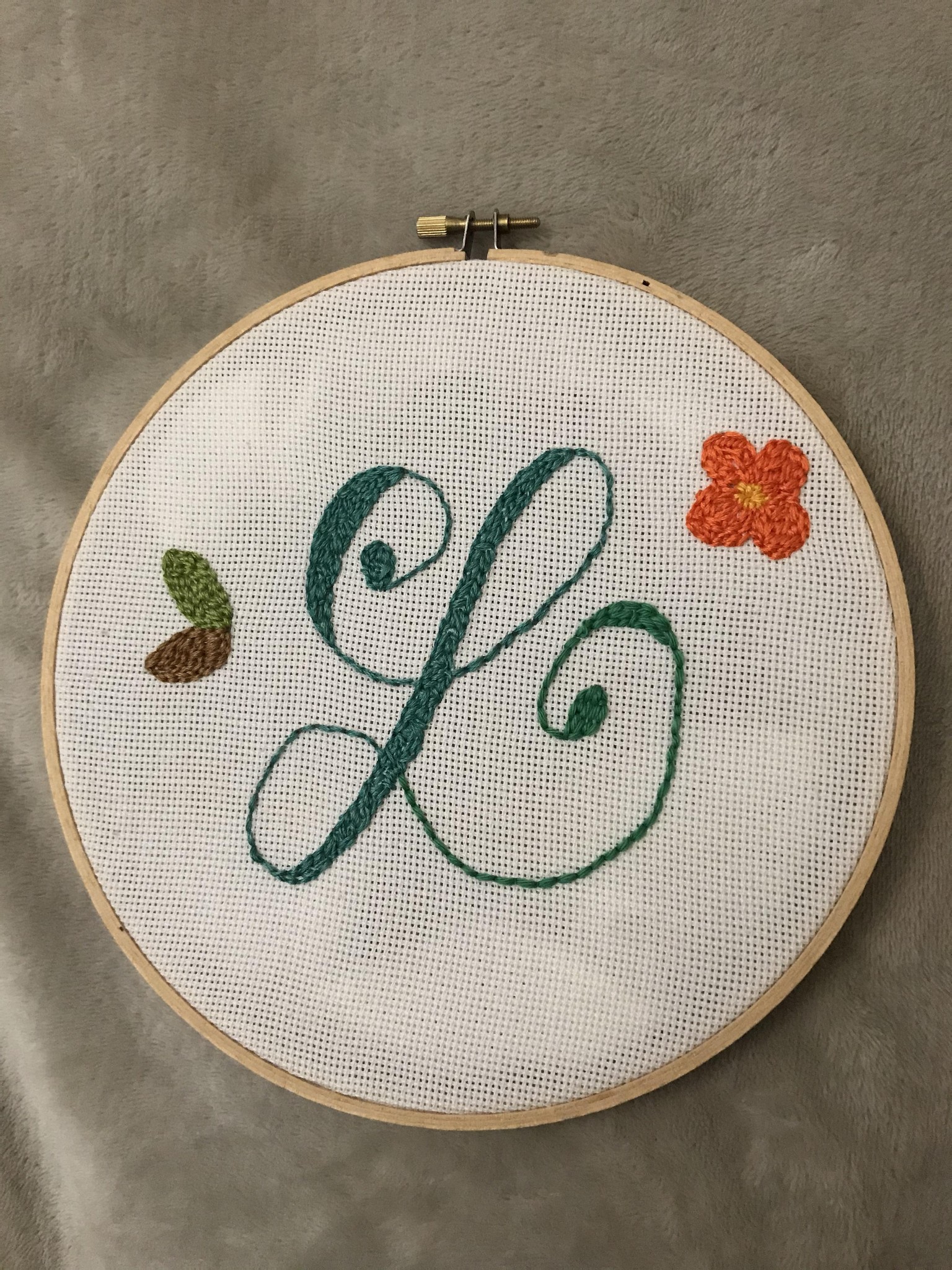 My first embroidery project. - image 1 - student project
