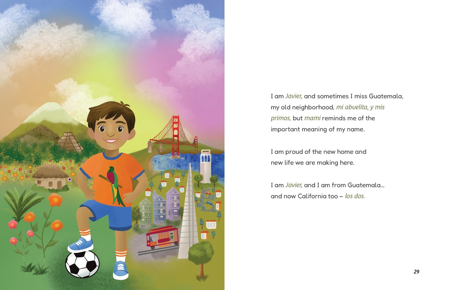 I am Javier, a children's book - image 3 - student project