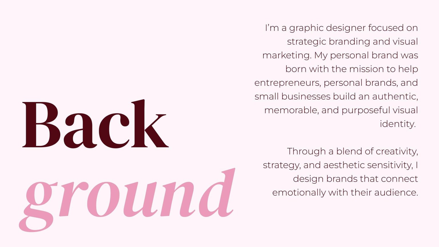 Self branding - image 7 - student project