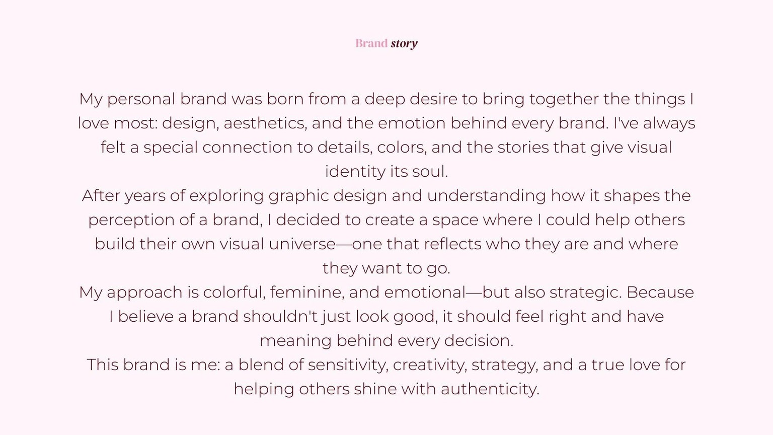 Self branding - image 11 - student project