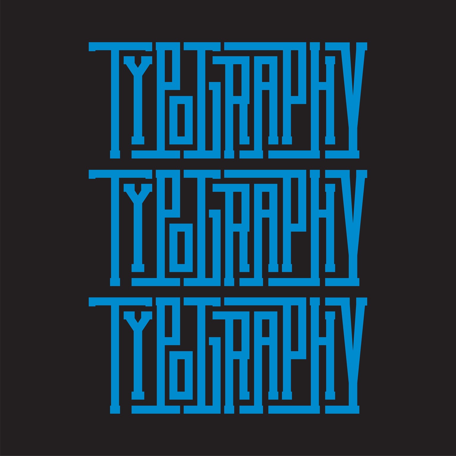 Typography Experiment - image 2 - student project