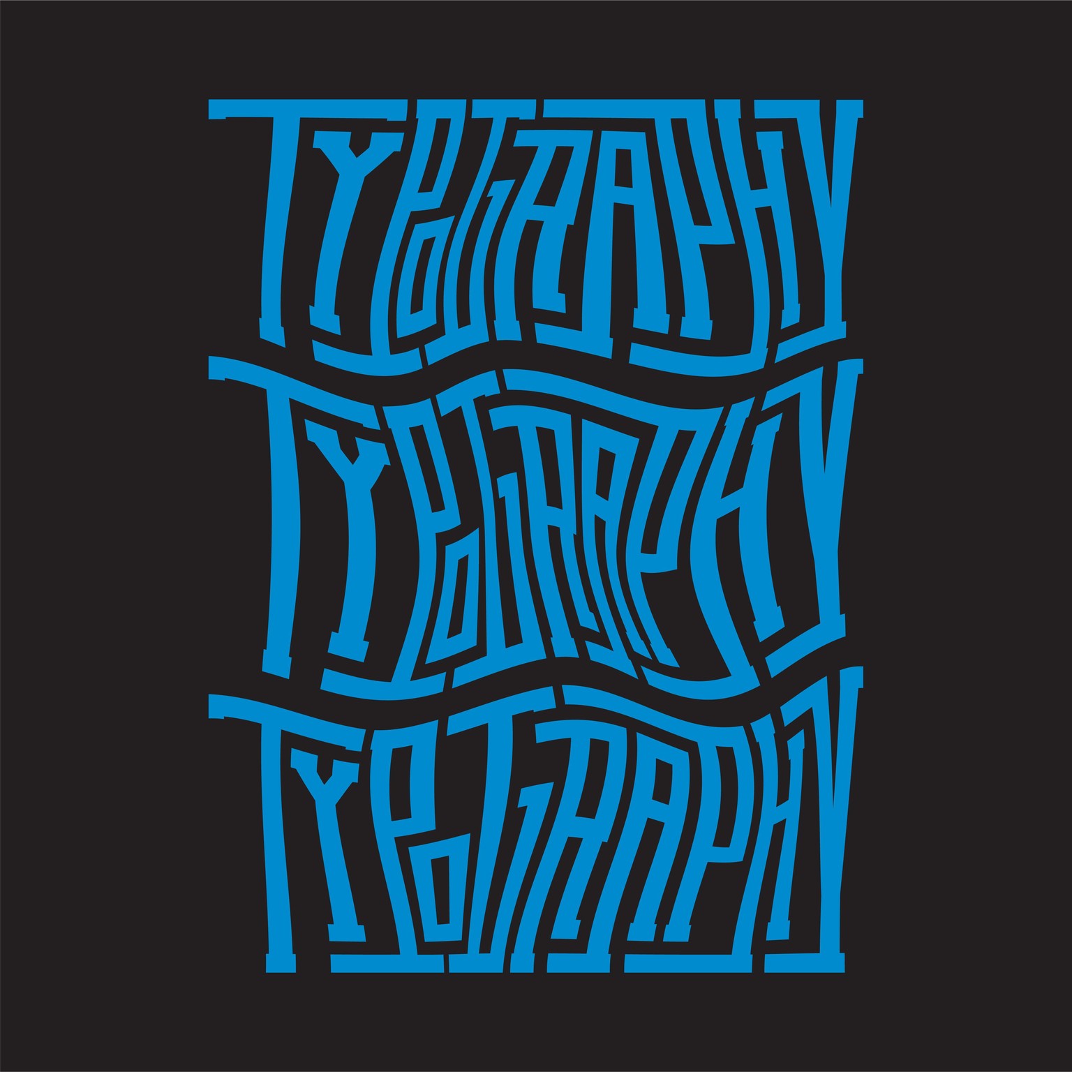 Typography Experiment - image 10 - student project