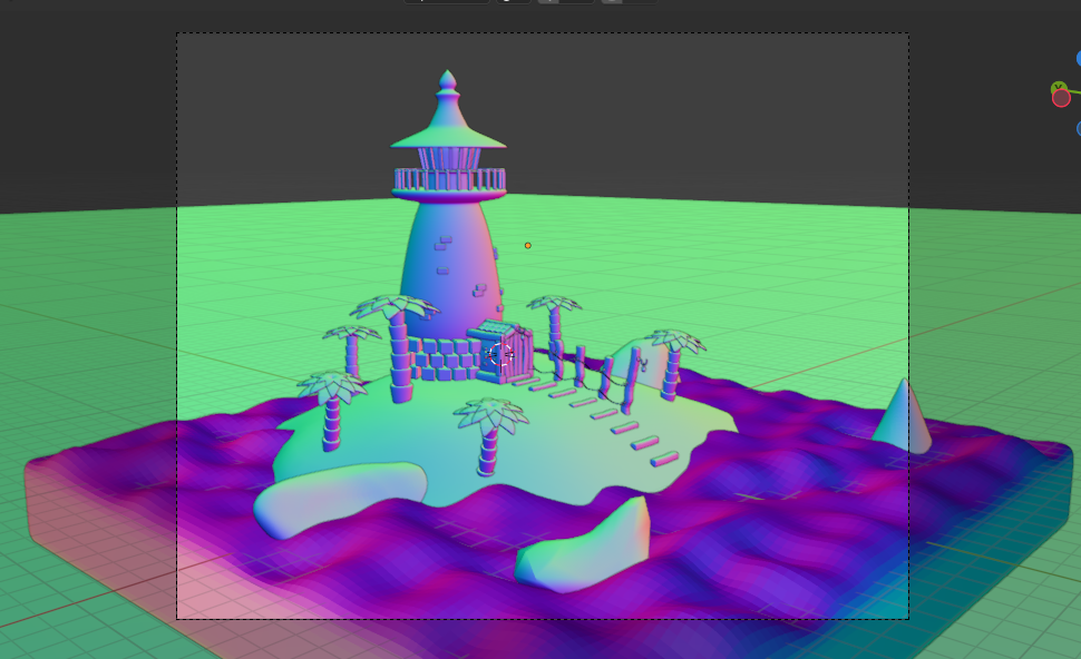 ScreenShot of the Island - image 1 - student project