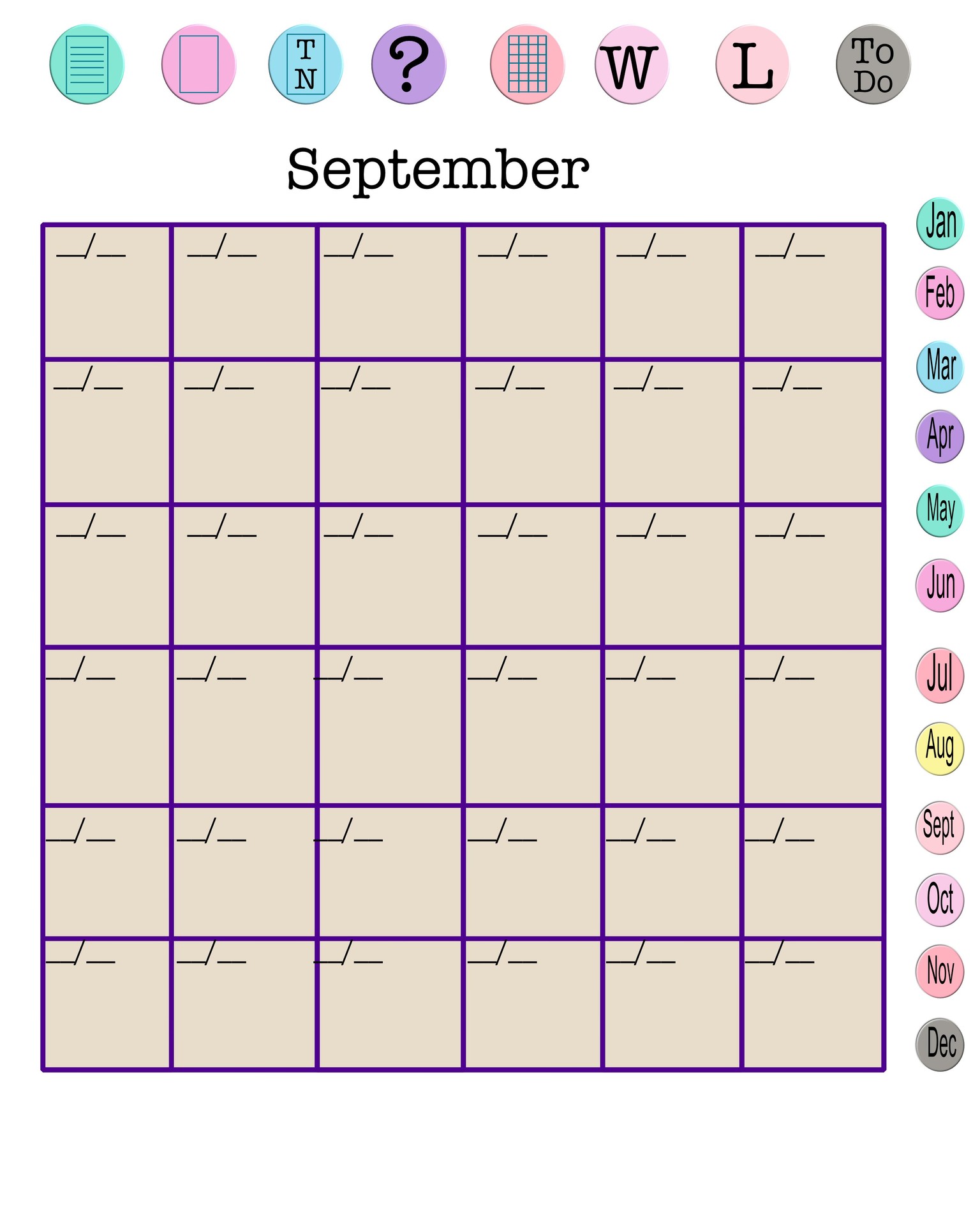 Illustration Study Planner - image 1 - student project