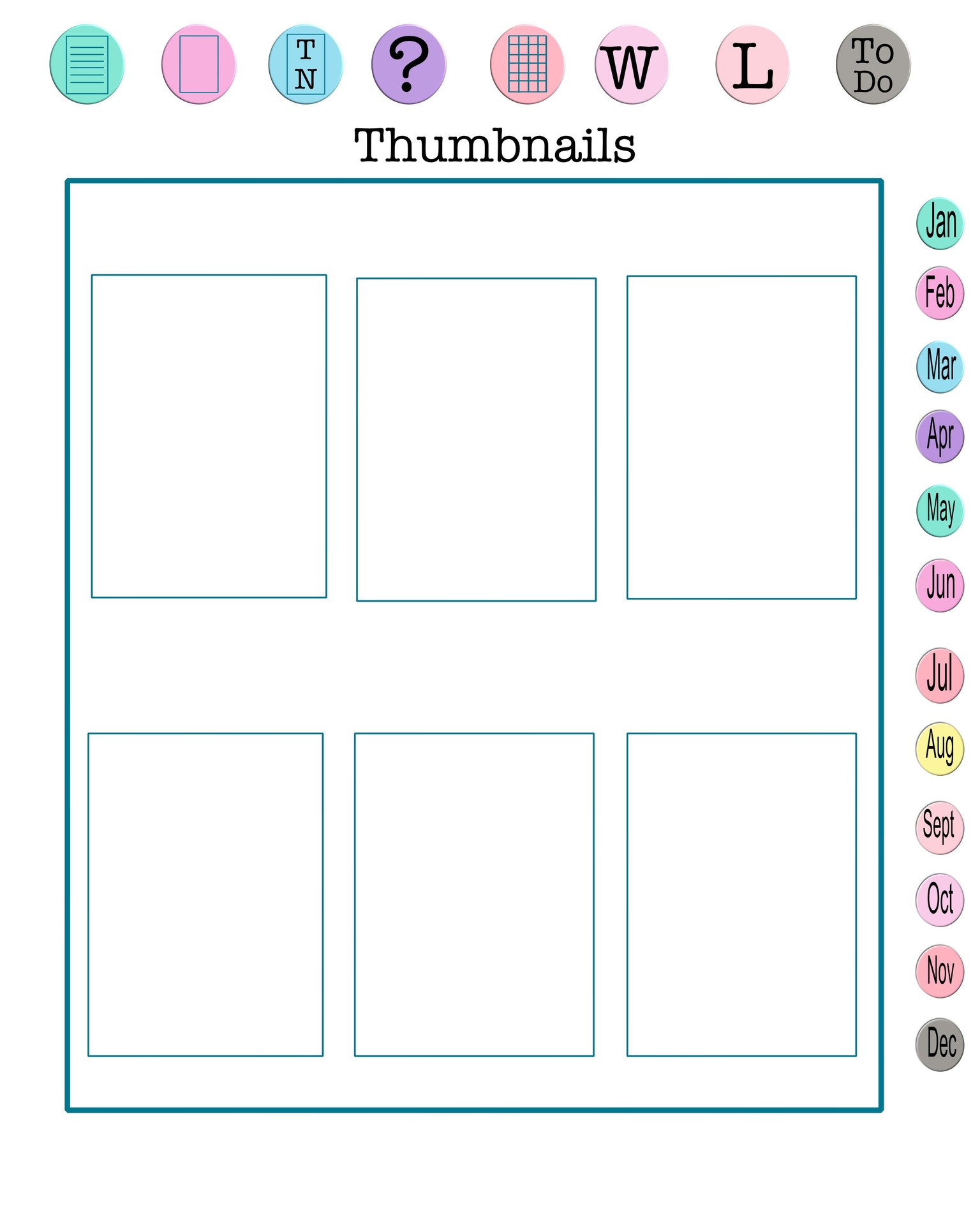 Illustration Study Planner - image 3 - student project