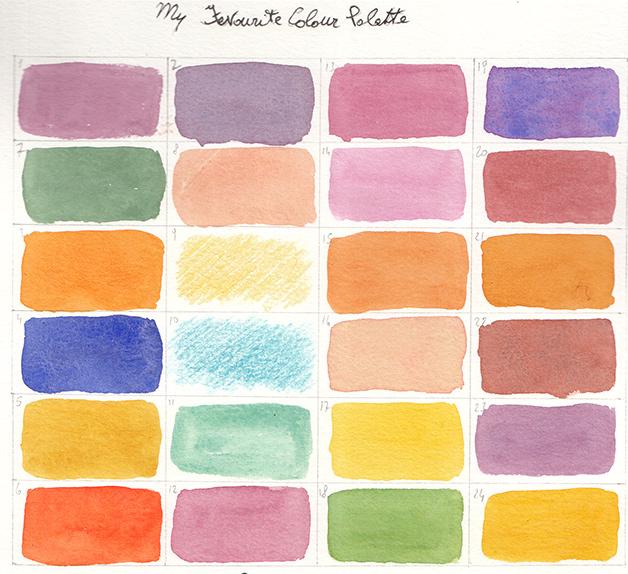 Color Wheels and Palette - image 2 - student project