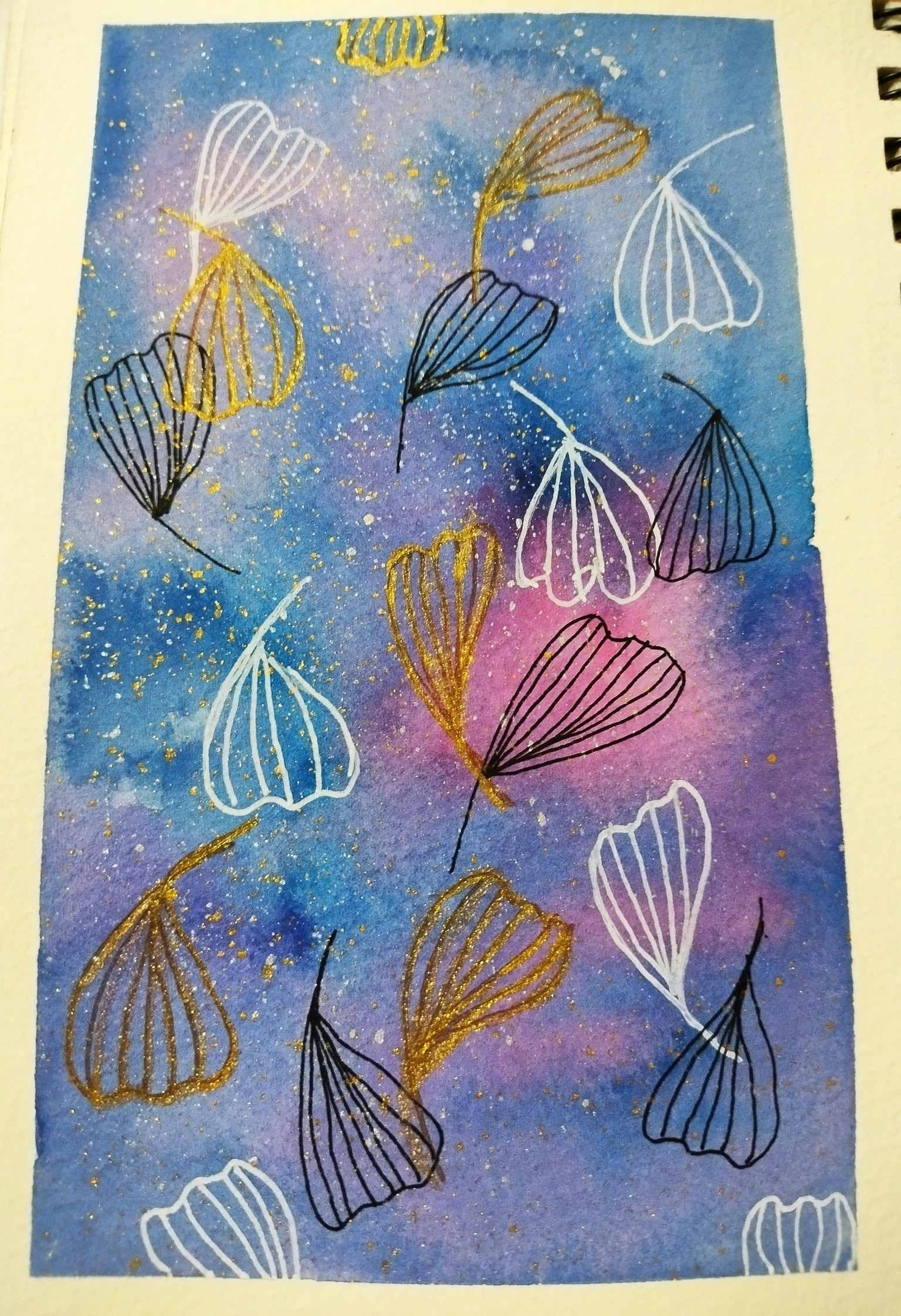 Sketch Book Exploration - Ink & Watercolour - image 4 - student project