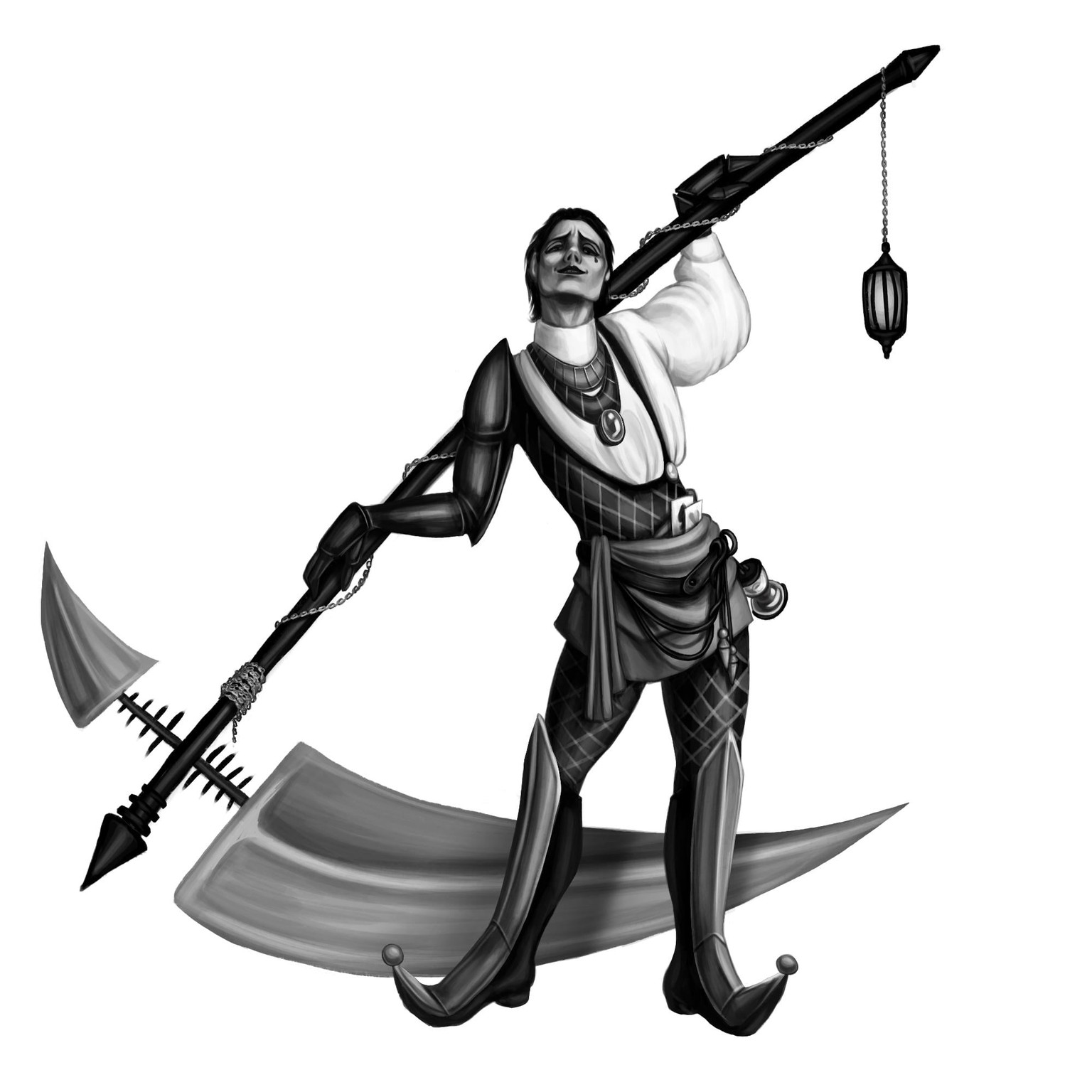 scythe character design (first design) - image 9 - student project