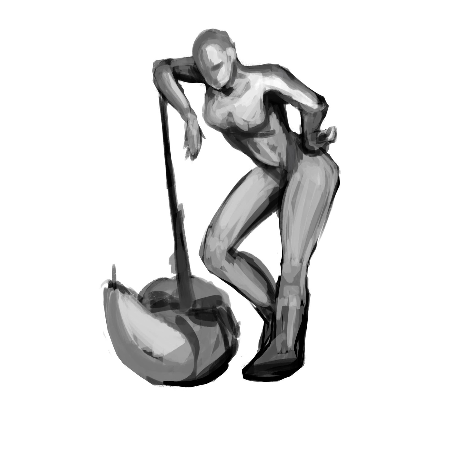 scythe character design (first design) - image 4 - student project