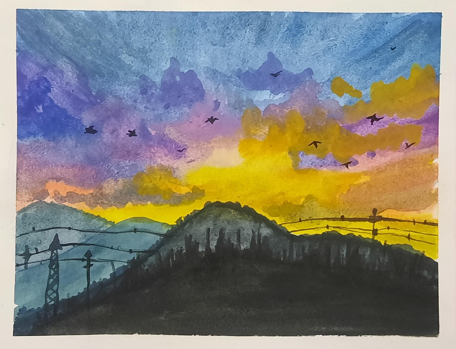 Dreamy Pastel Landscapes - image 2 - student project