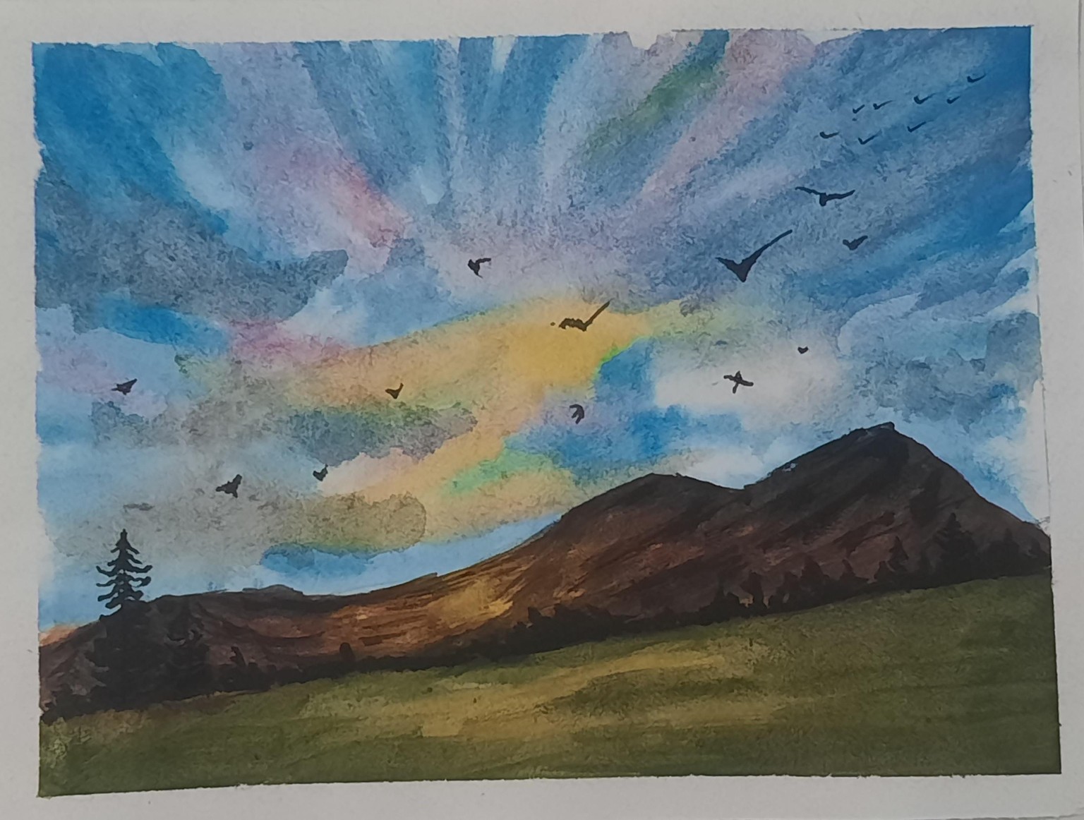 Dreamy Pastel Landscapes - image 1 - student project