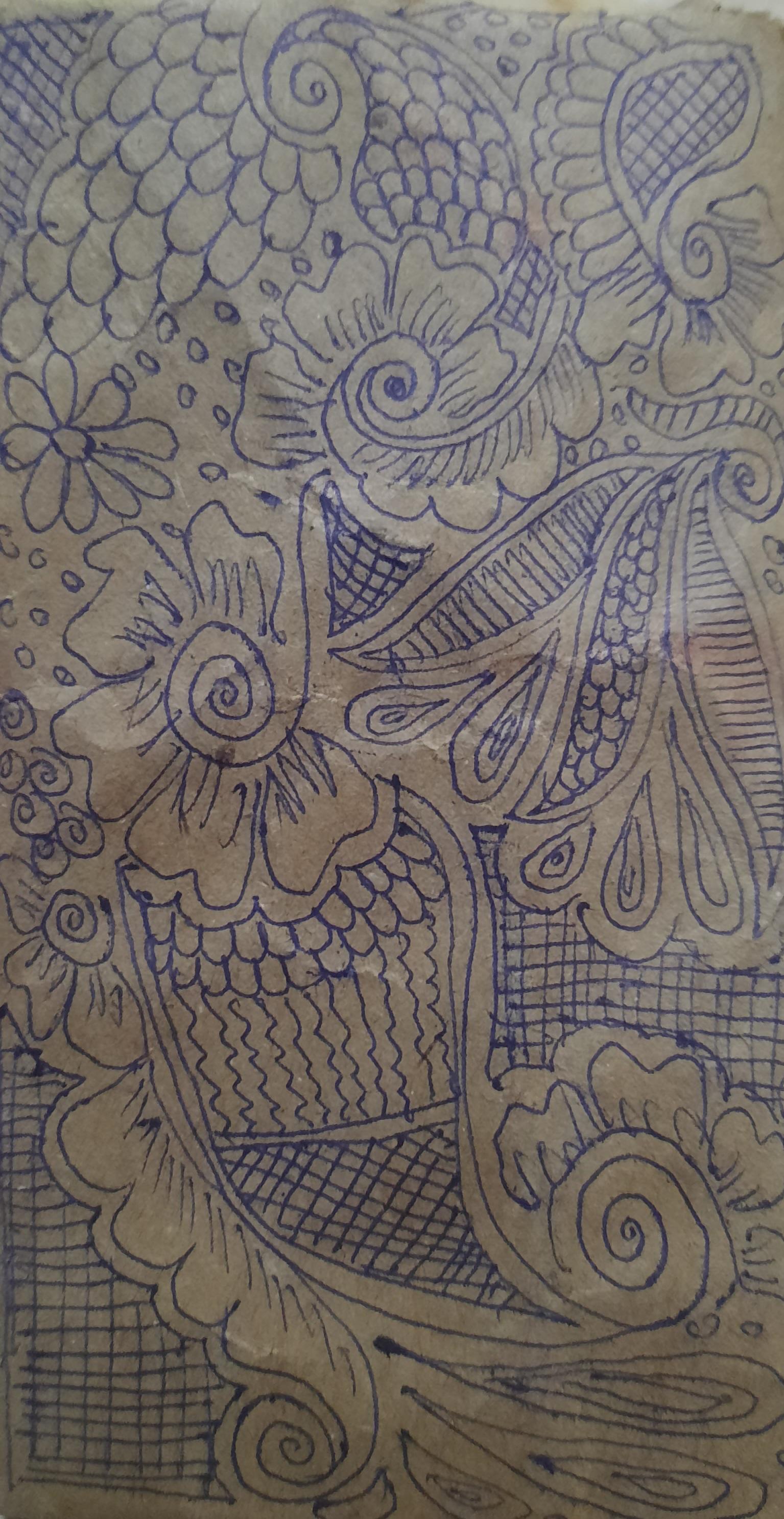 heena inspired meditative doodle - image 1 - student project