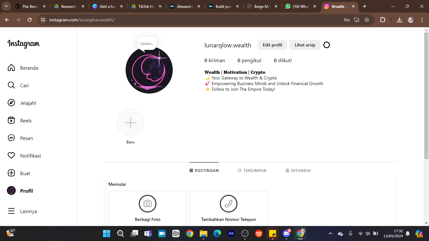 Theme Page (wealth niche) - image 1 - student project