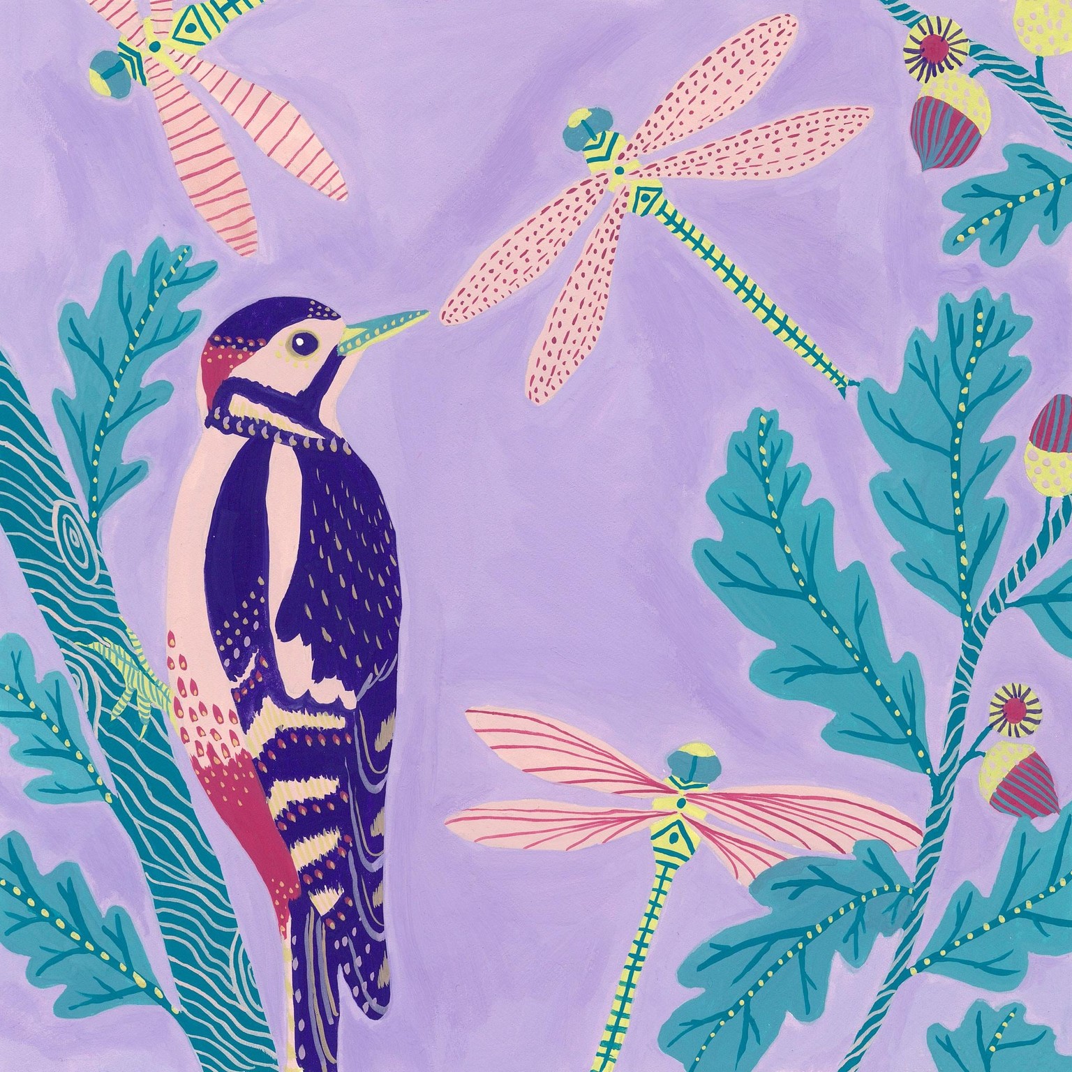 My mini bird series inspired by this class! - image 7 - student project