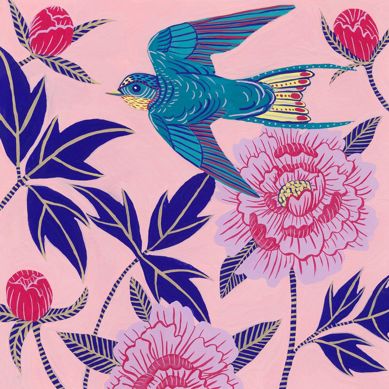 My mini bird series inspired by this class! - image 4 - student project