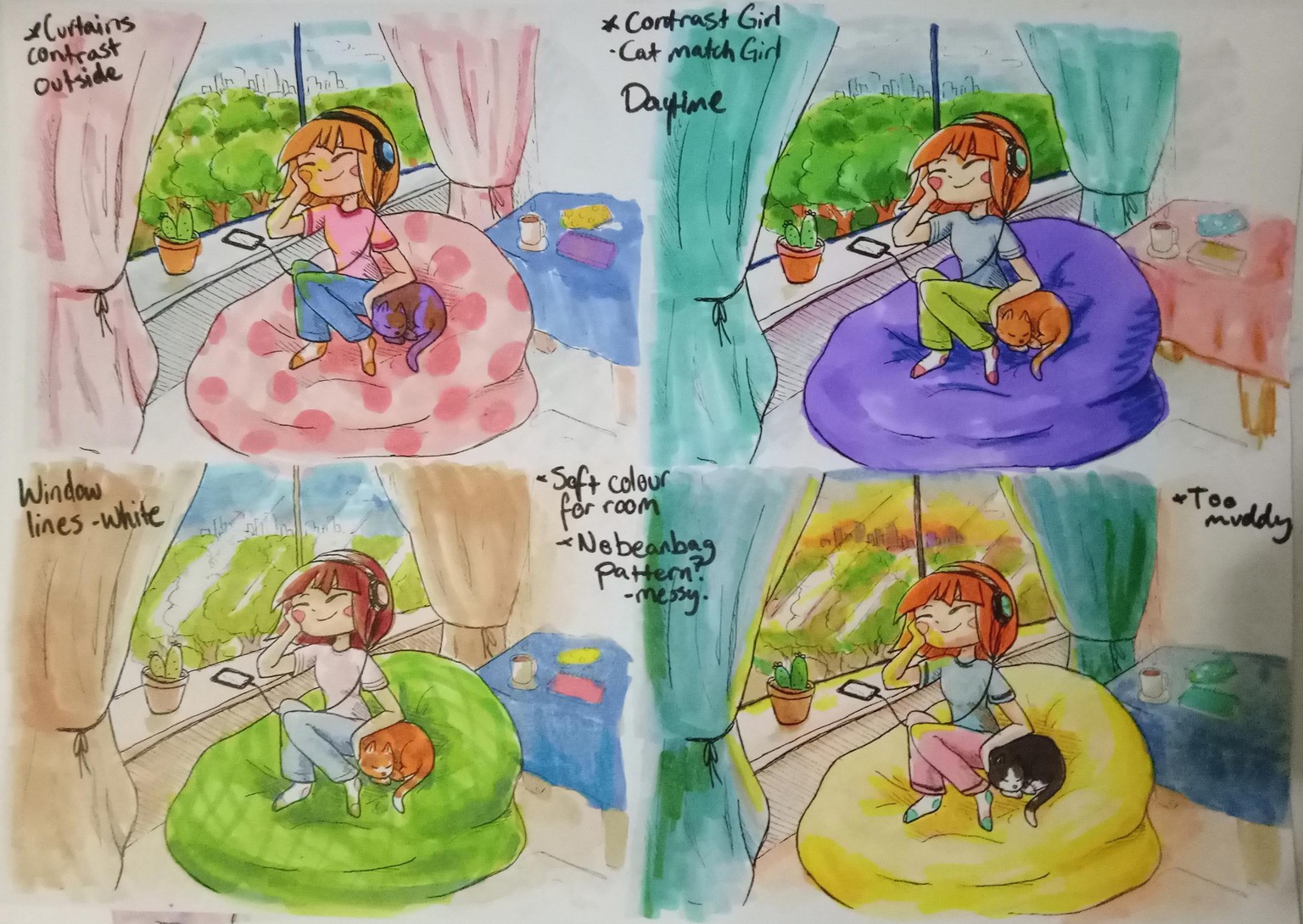 Staying Inside - An Illustration (with Jazza) - image 5 - student project