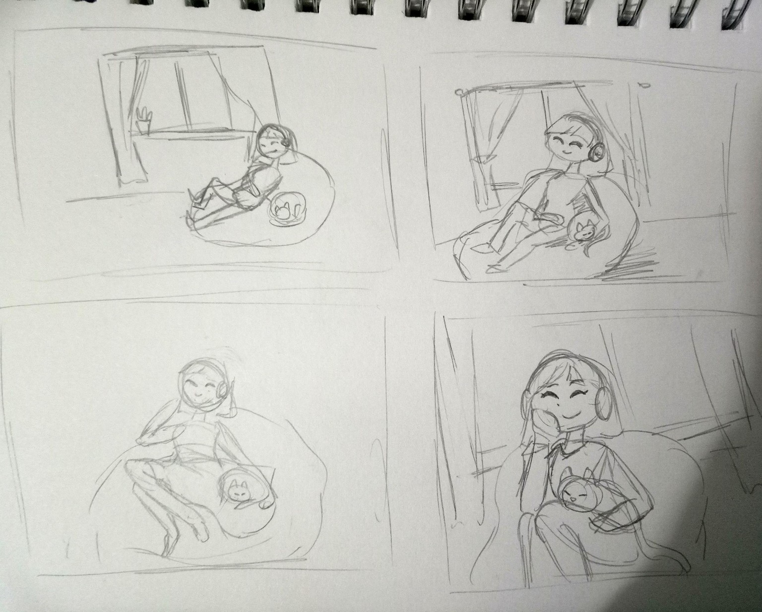 Staying Inside - An Illustration (with Jazza) - image 2 - student project