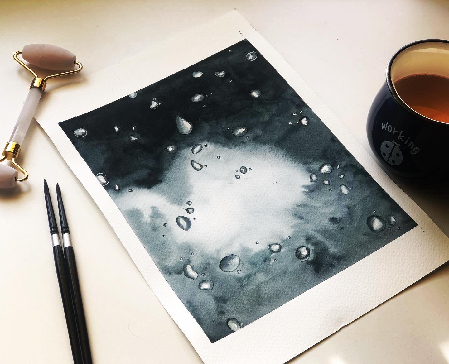Monsoon Raindrops - image 2 - student project