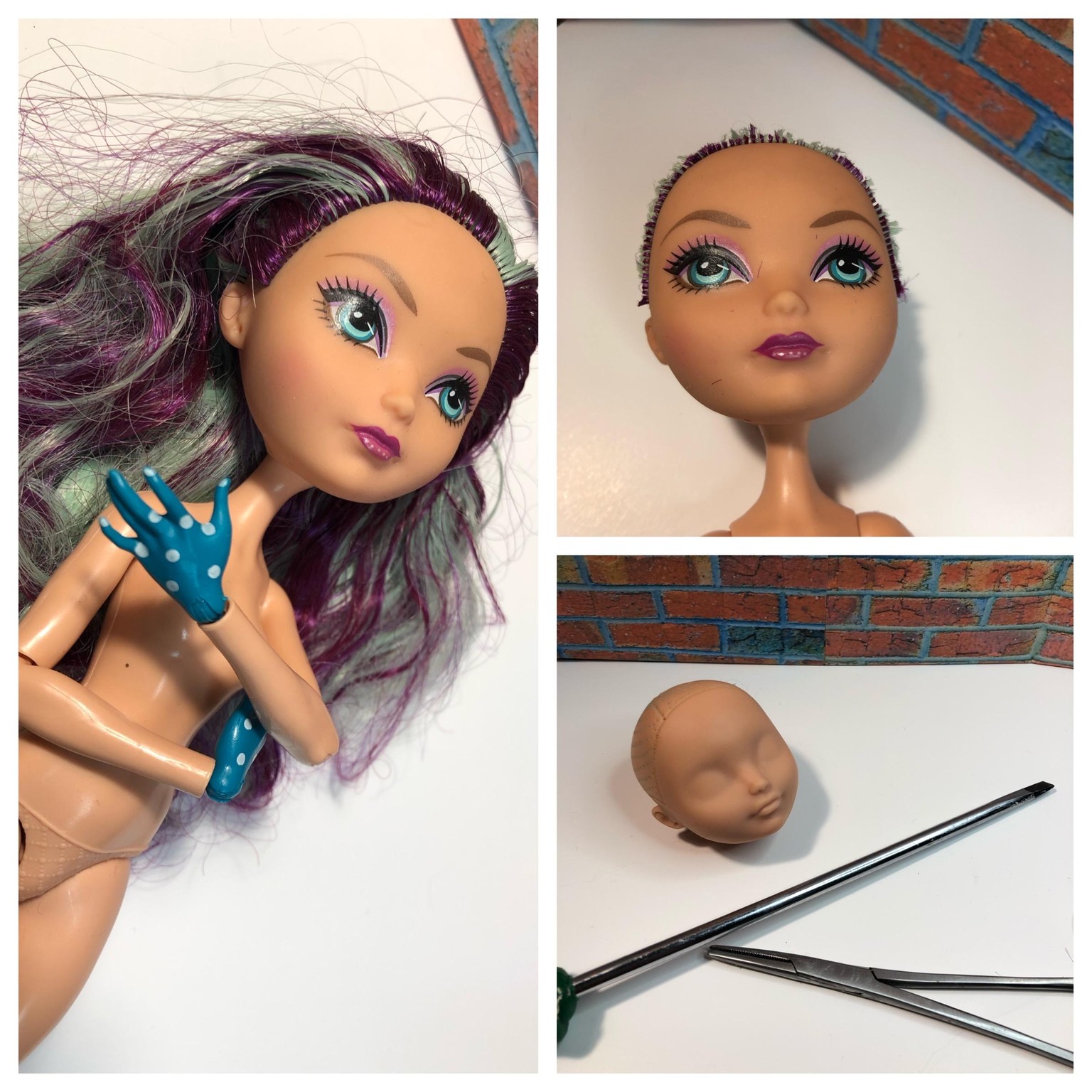 Rerooting a EAH Doll - image 1 - student project