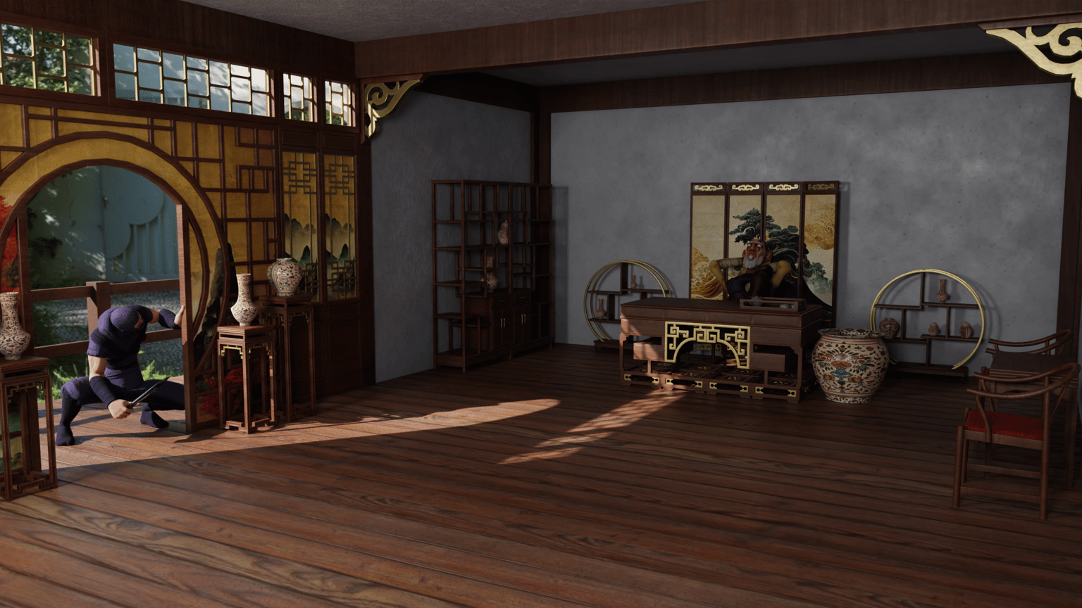 Chinese Assassin - image 1 - student project