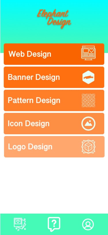 First app design using Sketch - image 7 - student project
