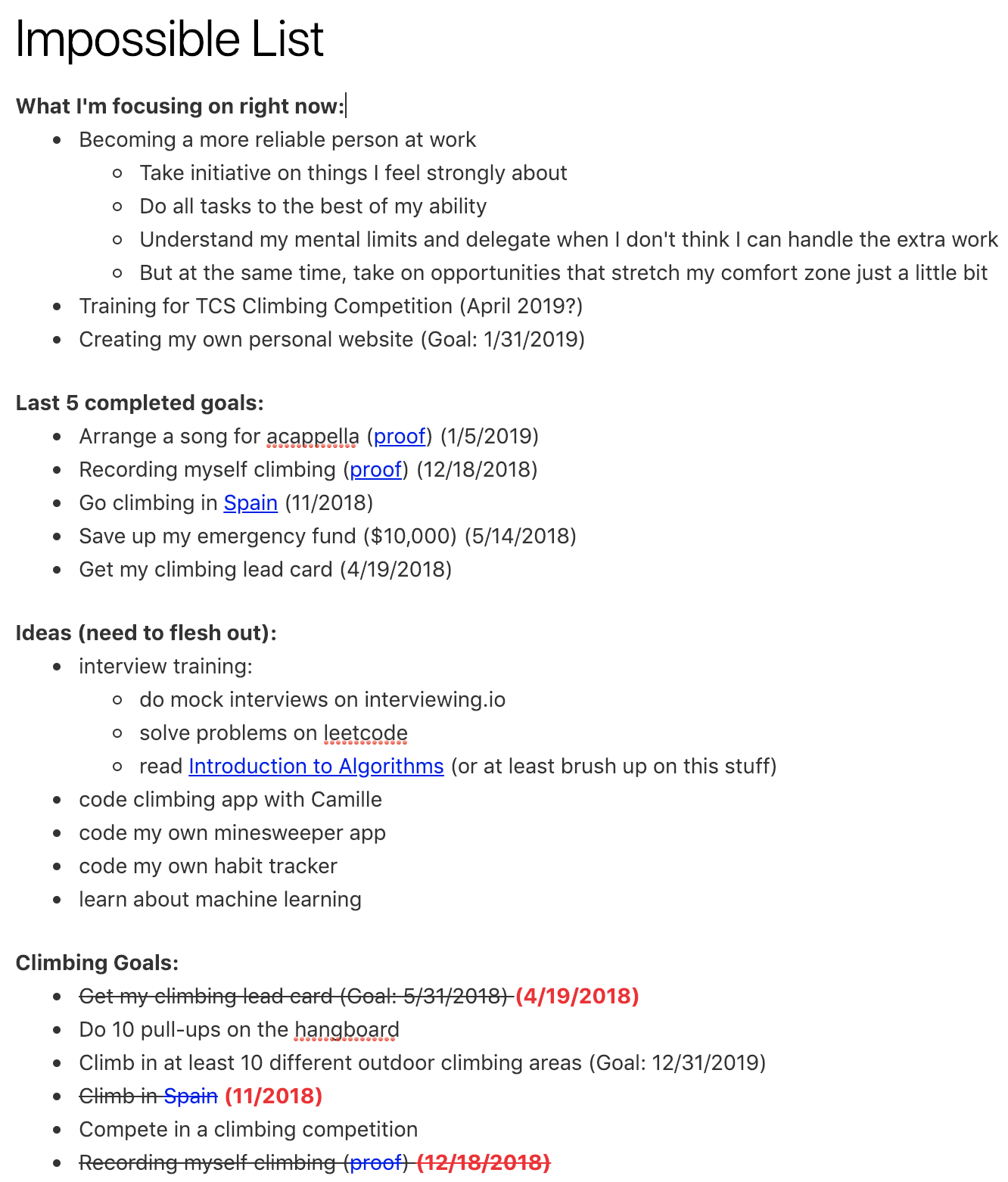 A system that works for me, a rock-climbing/techy/productivity nerd - image 3 - student project