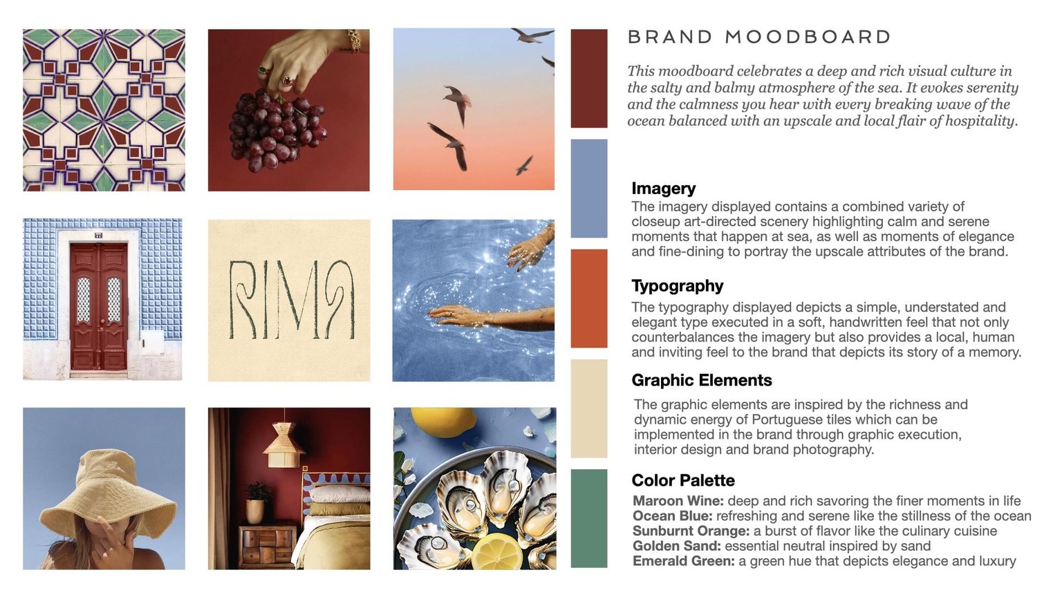 The Oyster Inn | Moodboard - image 1 - student project