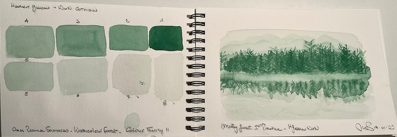Misty Forest - image 2 - student project