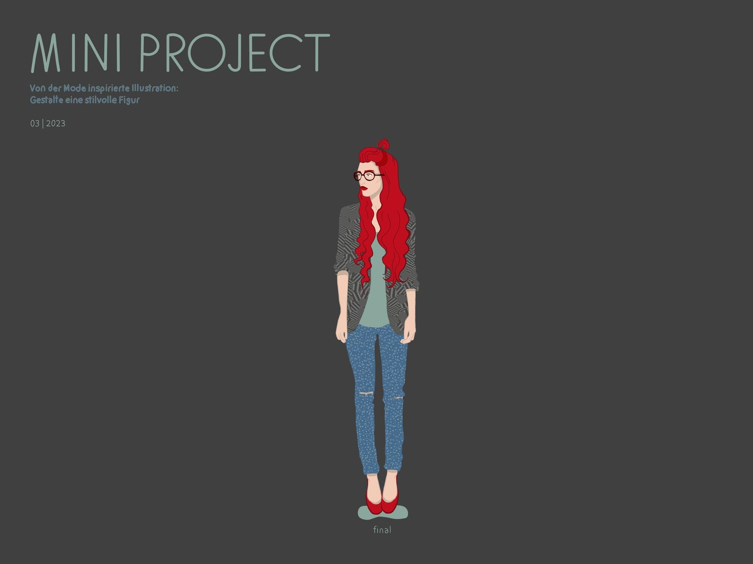 Gestalte eine stilvolle Figur - image 1 - student project