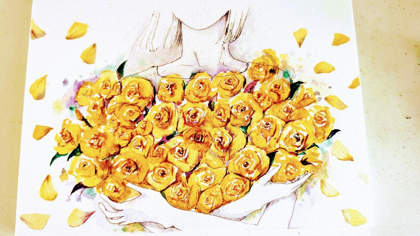 Yellow roses - image 1 - student project