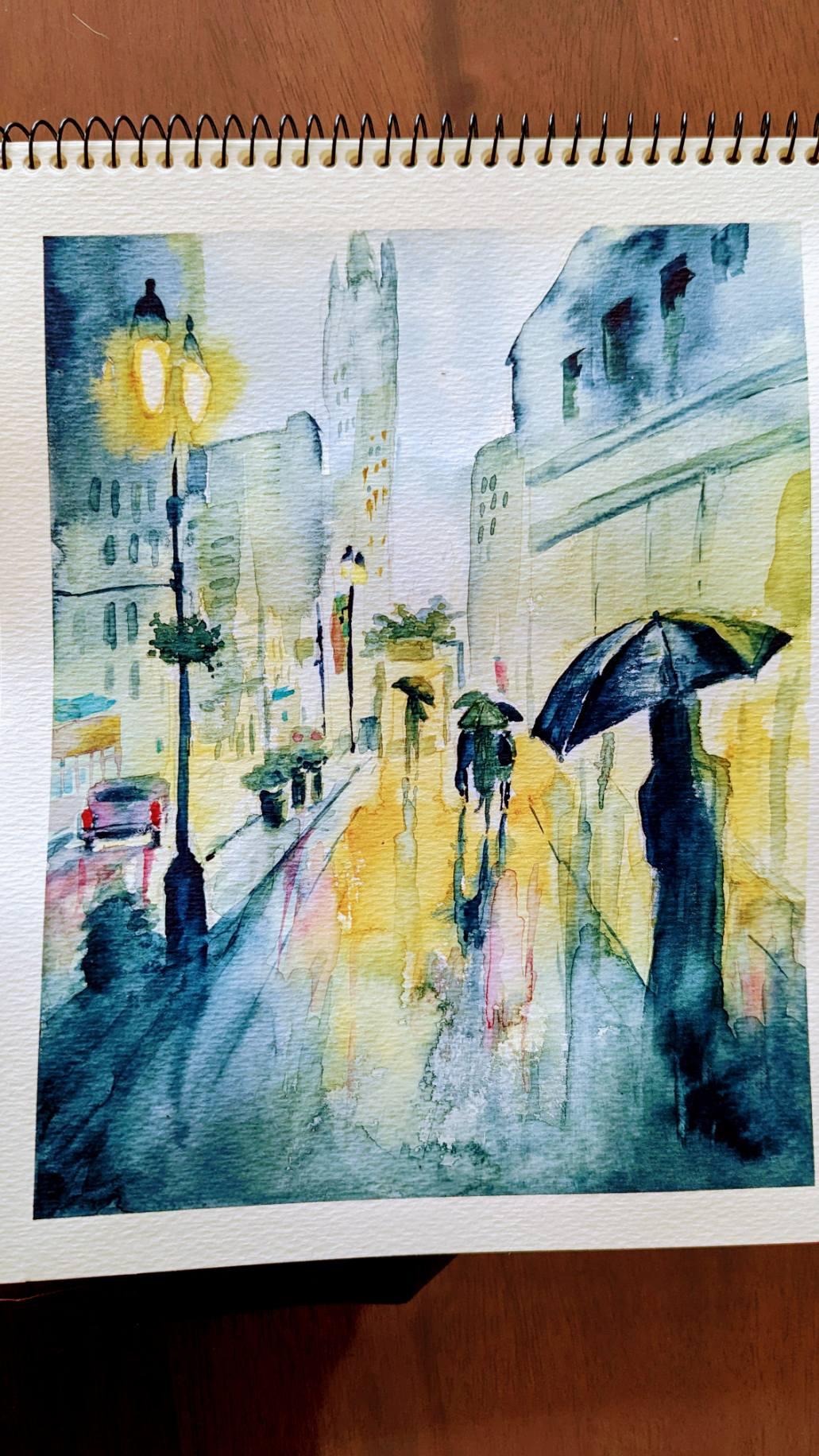 Rainy day - image 1 - student project