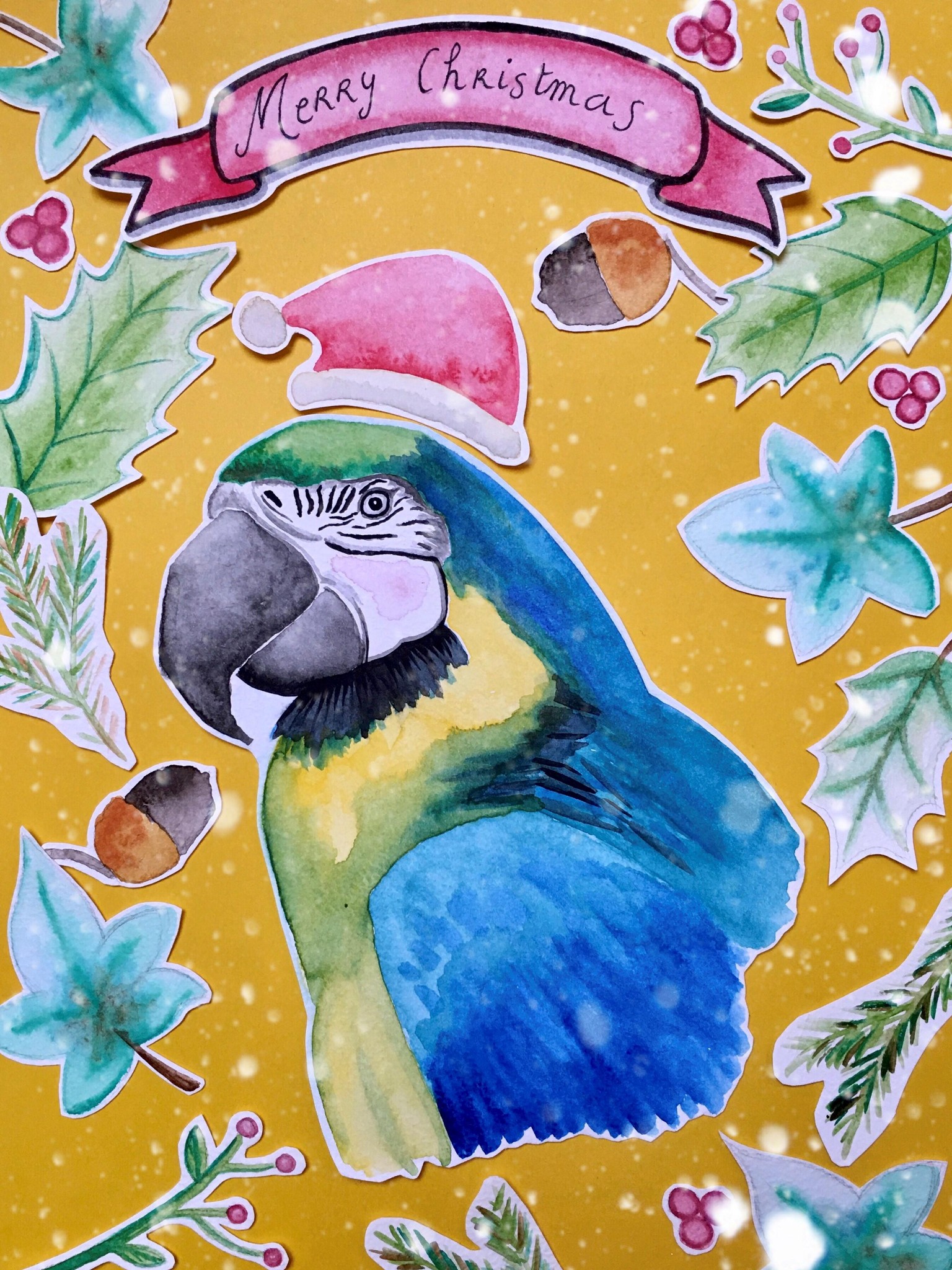 Christmas card - image 1 - student project